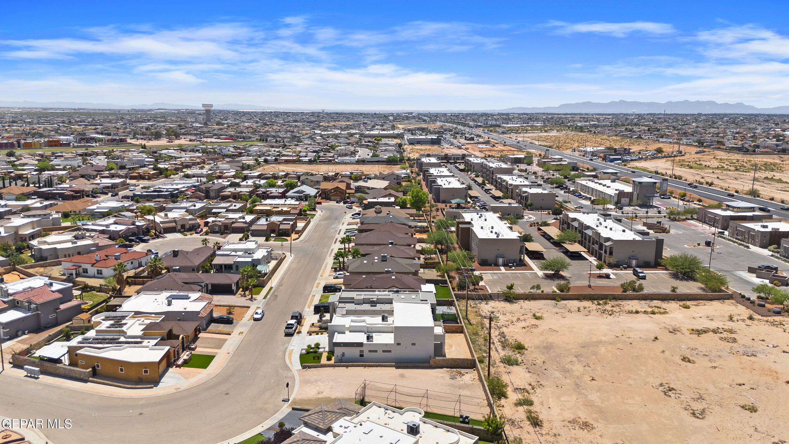 3145 Tunnel Point Way El Paso, TX 79938 - Photo 13 of 20 an aerial view of a city