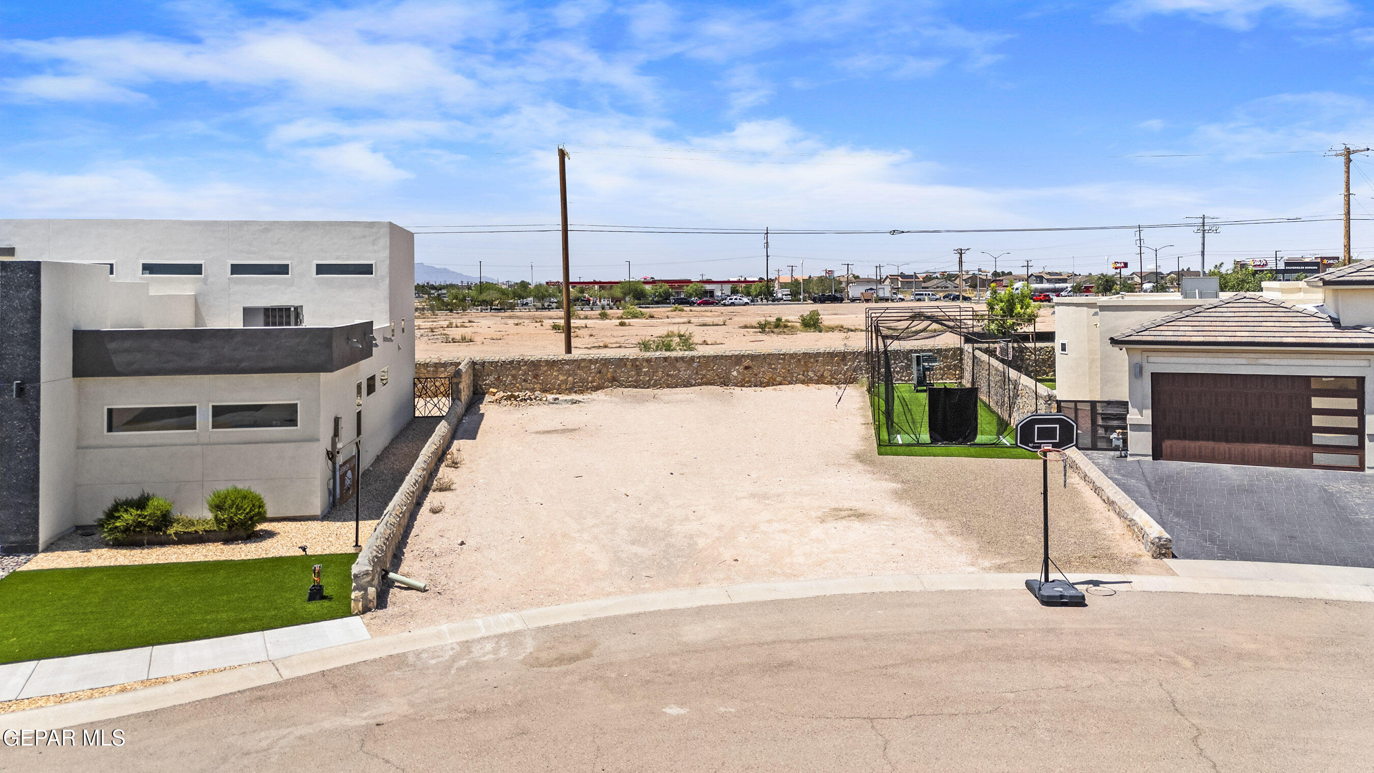3145 Tunnel Point Way El Paso, TX 79938 - Photo 2 of 20 a view of a terrace with a garden