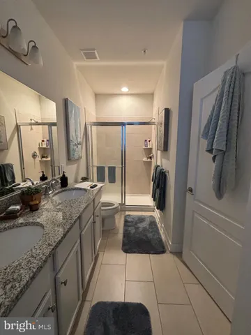 a close view of shoes and a potted plant