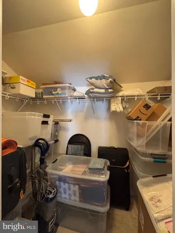 a view of a storage & utility room