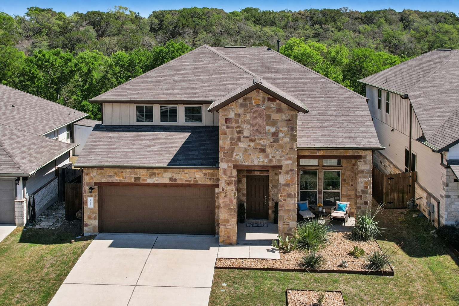 908 Goldilocks Lane Manchaca, TX 78652 - Photo 1 of 34 Gorgeous two-story 4BD/2.5BA/2068 sq ft home in the Hills of Bear Creek Community.