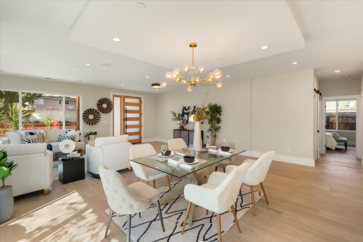 1472 South Wolfe Road Sunnyvale, CA 94087 - Photo 12 of 47 a dining room with furniture and wooden floor