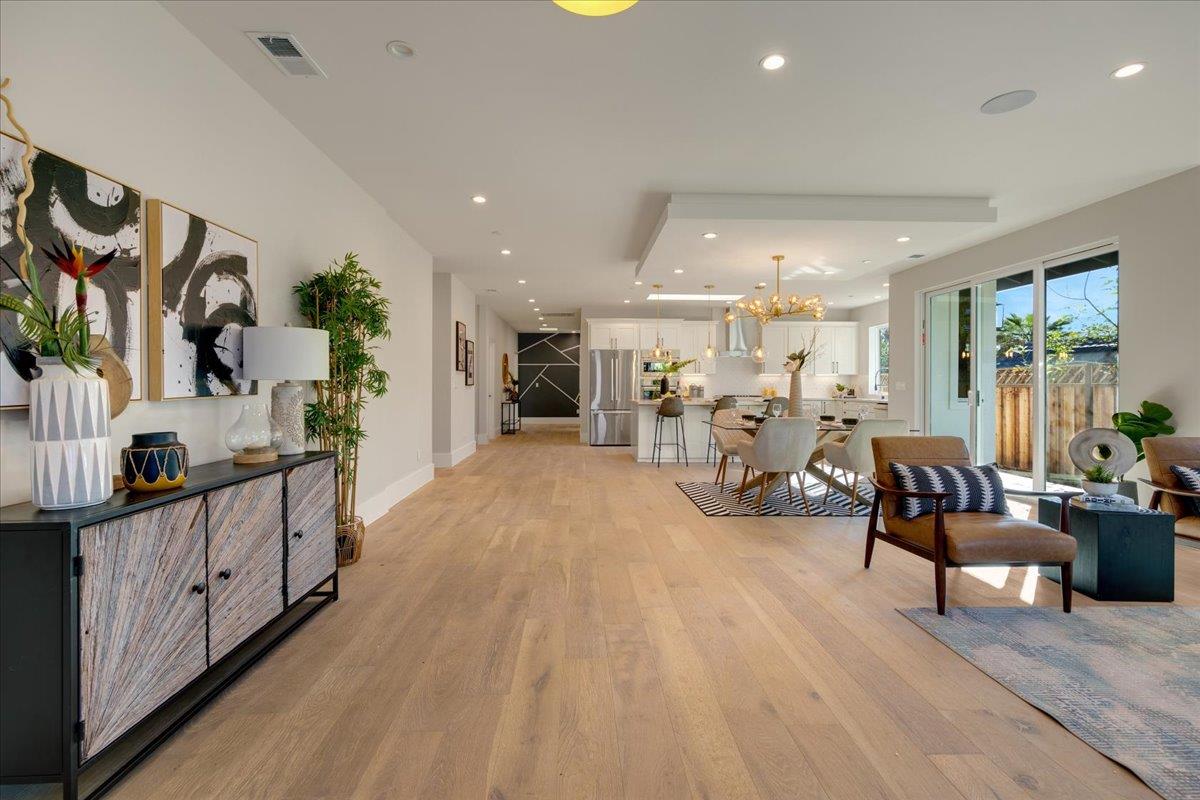 1472 South Wolfe Road Sunnyvale, CA 94087 - Photo 4 of 47 a living room with furniture and wooden floor