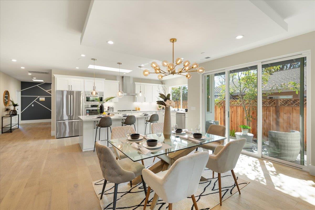 1472 South Wolfe Road Sunnyvale, CA 94087 - Photo 9 of 47 a view of a dining room with furniture window and outside view