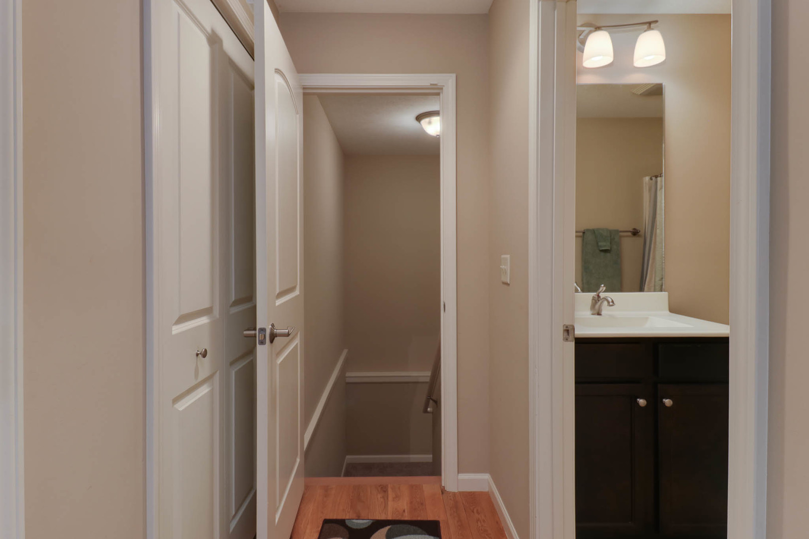 1770 Lockspur Way, Unit 1770 Normal, IL 61761 - Photo 30 of 39 a bathroom with a sink and mirror