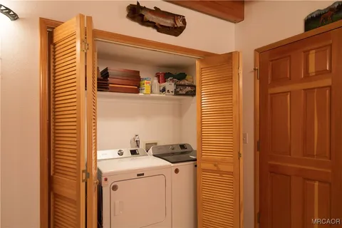 a view of storage and utility room