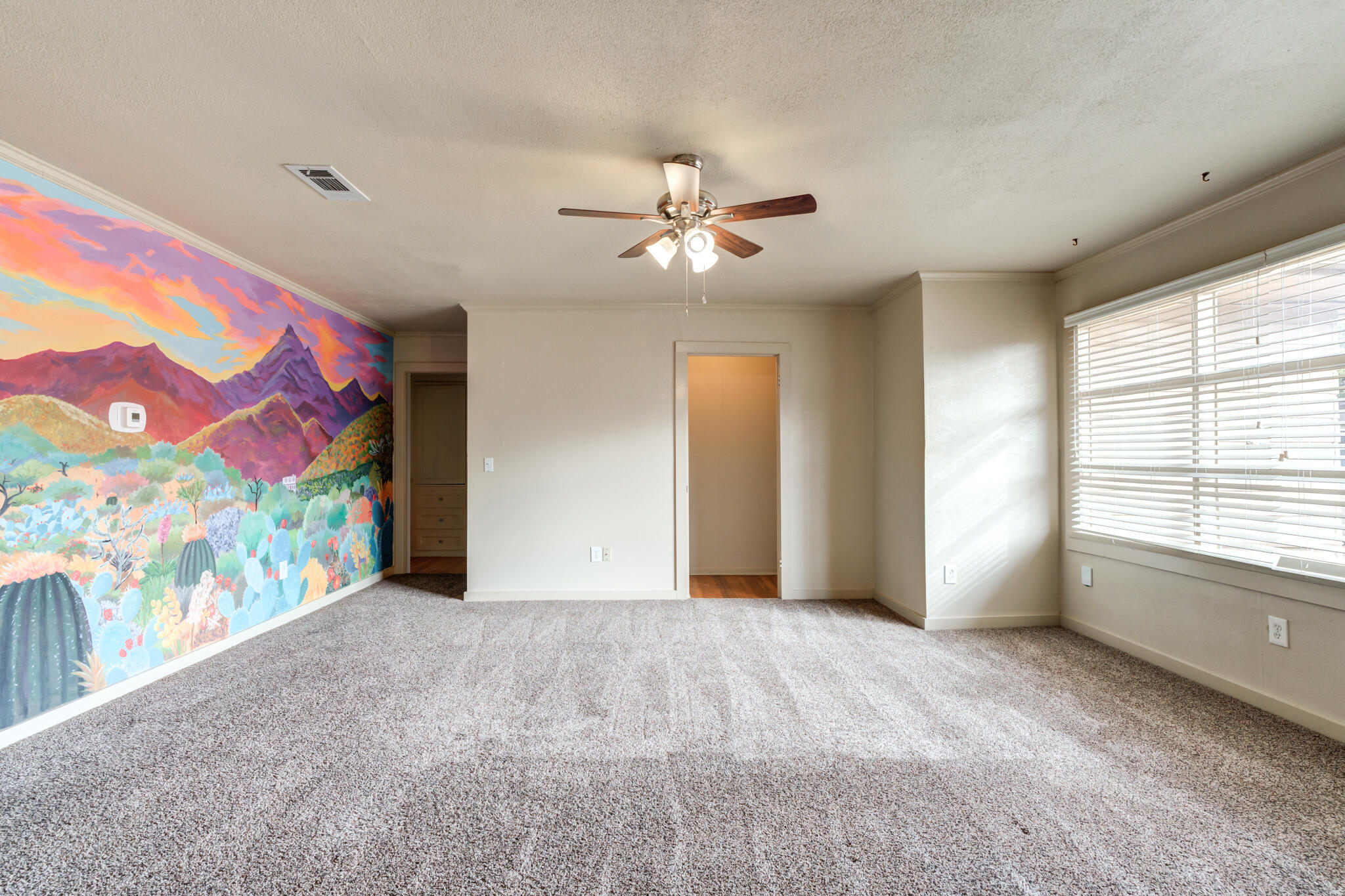 3517 47th Street Lubbock, TX 79413 - Photo 17 of 36 wooden floor in an empty room with a window