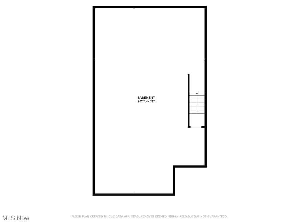 30233 Center Ridge Road, Unit 5 Westlake, OH 44145 - Photo 48 of 48 Basement Floor Plan