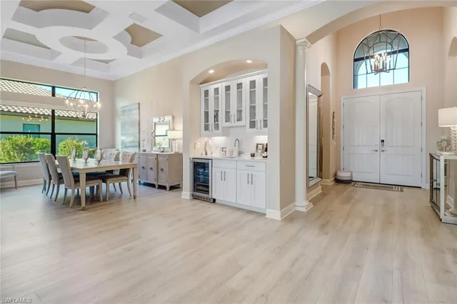 a view of a livingroom with furniture and window