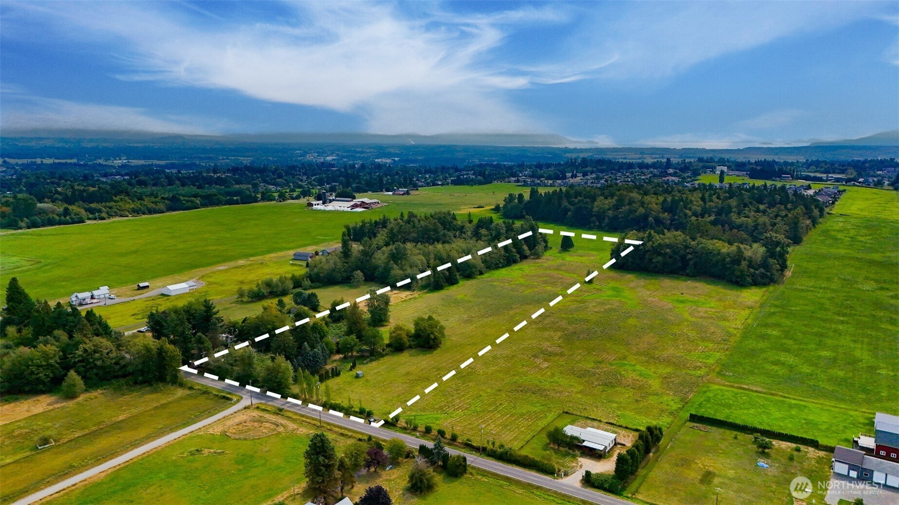 2657 Aldergrove Road Ferndale, WA 98248 - Photo 1 of 1 an aerial view of a tennis court