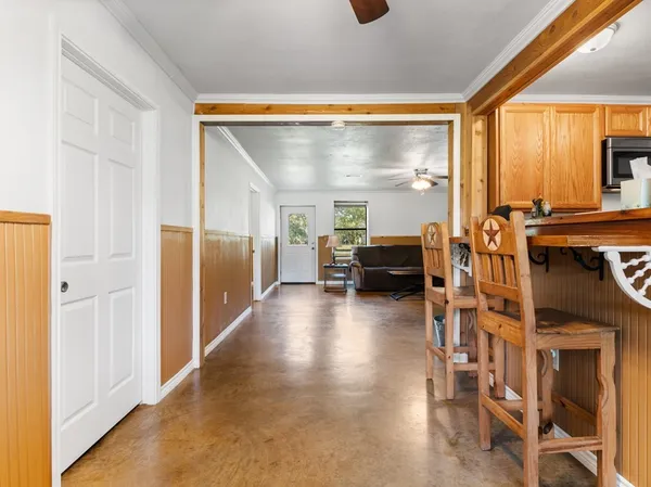 a view of a living room