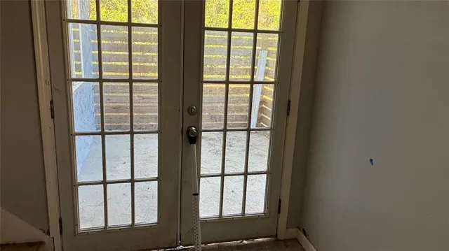 a view of an entryway