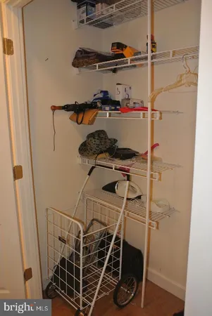 a view of walk in closet