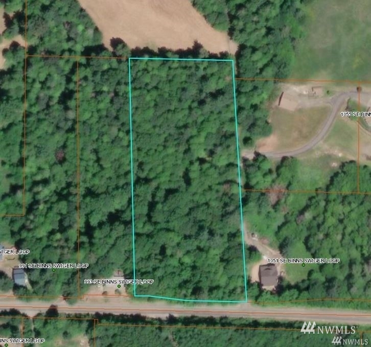 1053 Southeast Binns Swiger Loop Road Shelton, WA 98584 - Photo 1 of 12 an aerial view of a house with a yard