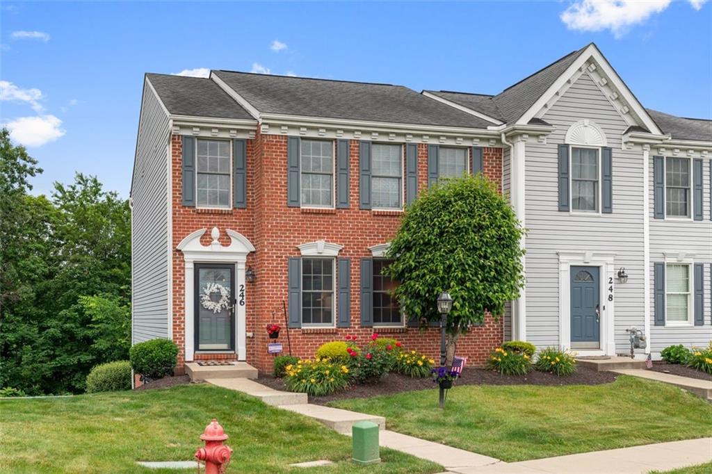 246 Overlook Court Coraopolis, PA 15108 - Photo 4 of 29 front view of a house with a yard