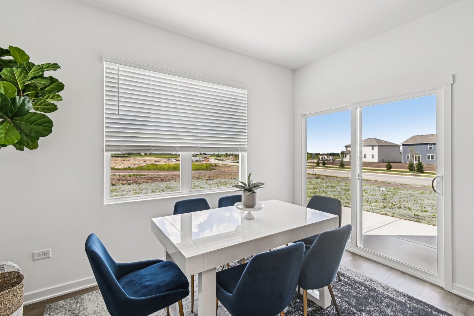 2432 Semillon Street Oswego, IL 60543 - Photo 10 of 45 a view of a dining room with furniture window and outside view