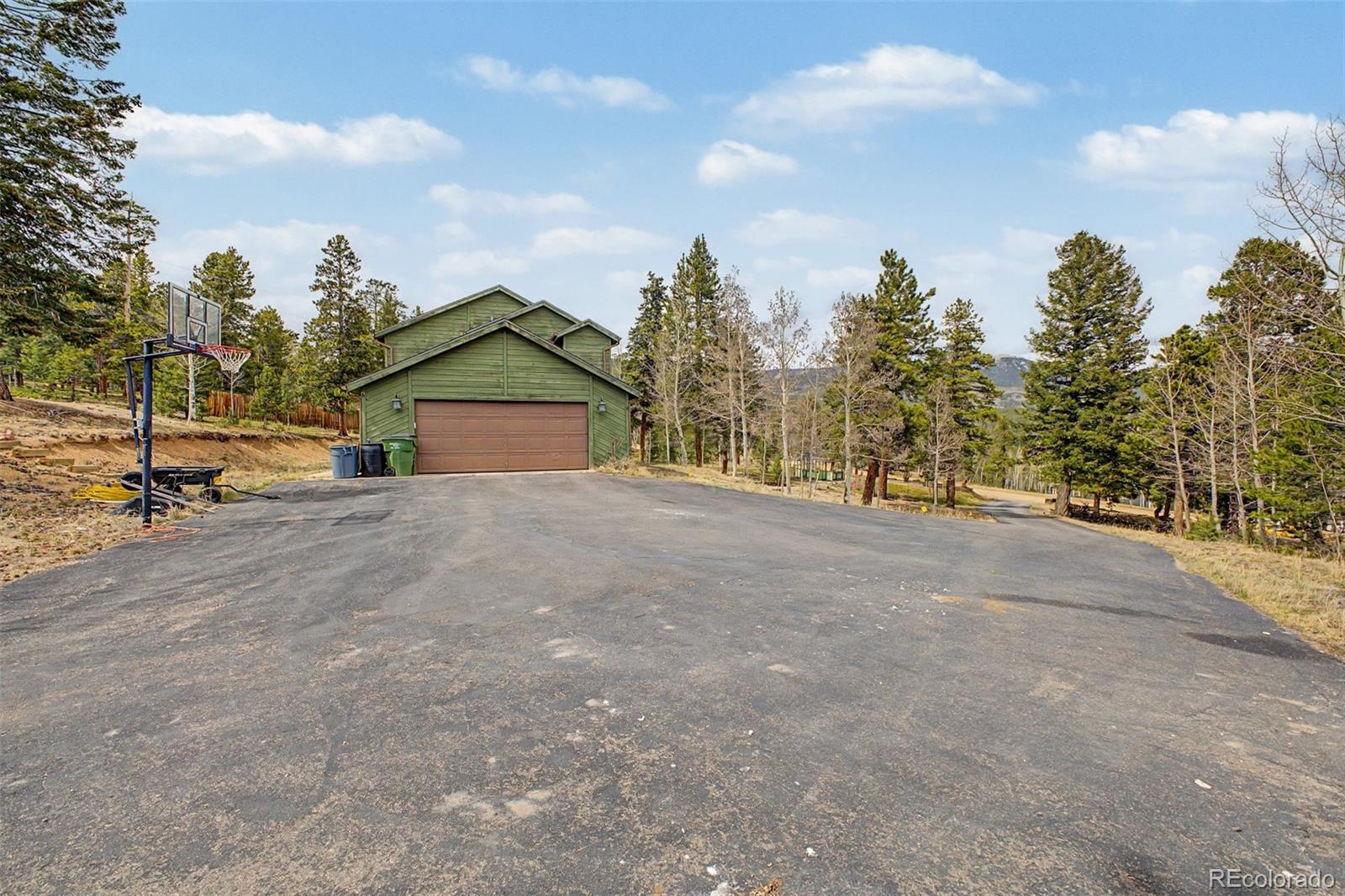 76 Highlands Drive Bailey, CO 80421 - Photo 34 of 49 a view of a house with a street