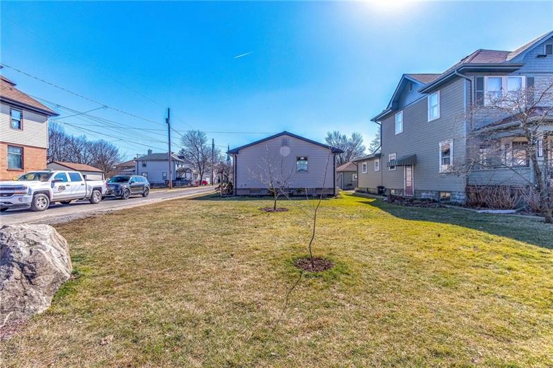 385 Navigation Street Beaver, PA 15009 - Photo 19 of 20 WONDERFUL SIDE YARD WITH NEWER PLANTED TREES!