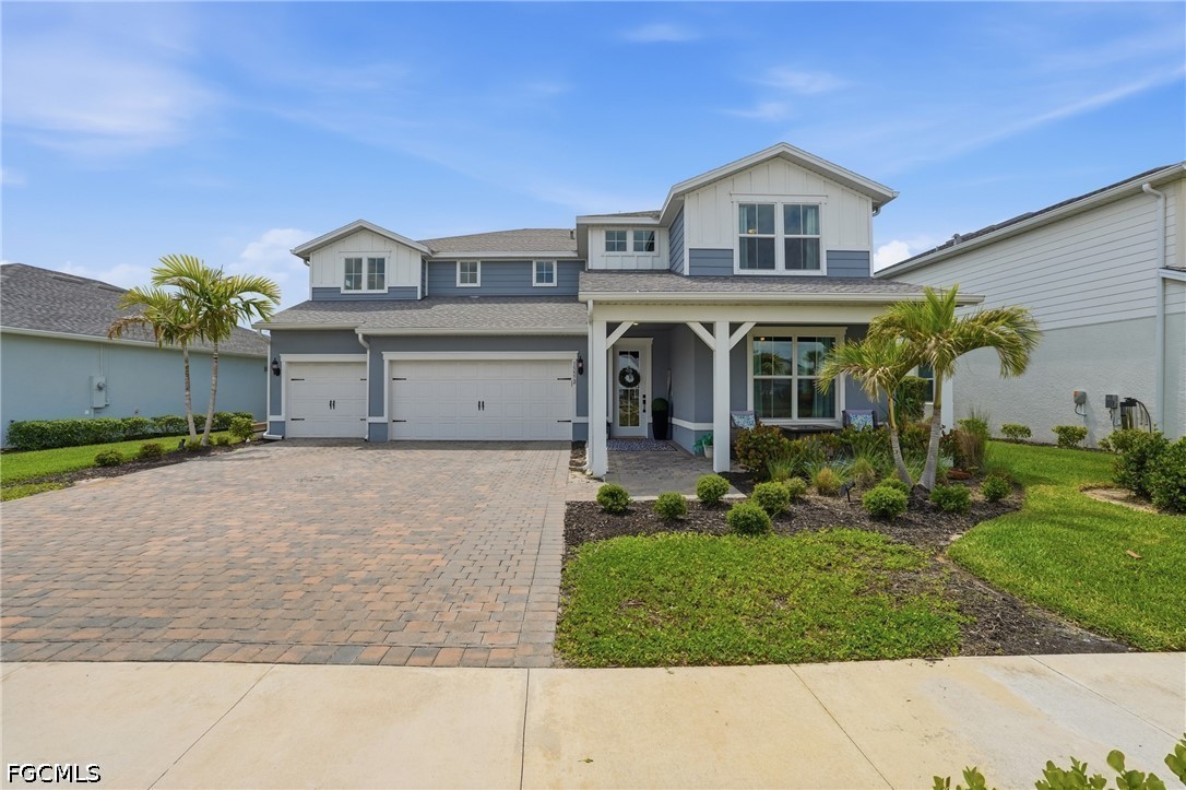 15572 Northridge Road Punta Gorda, FL 33982 - Photo 3 of 48 front view of house with a yard