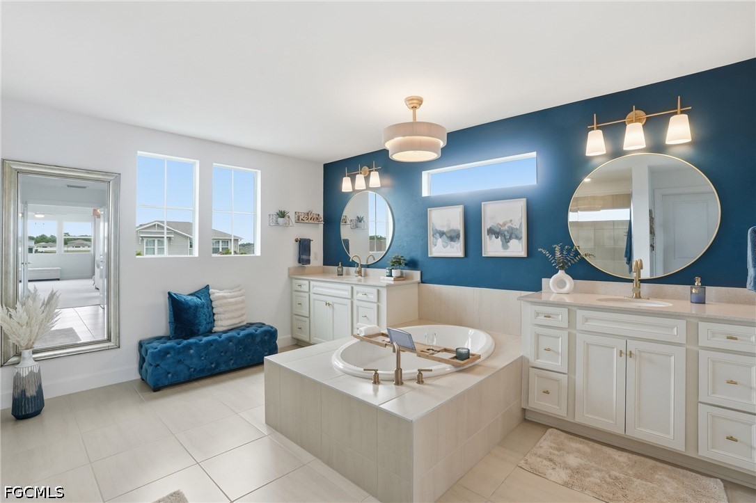 15572 Northridge Road Punta Gorda, FL 33982 - Photo 32 of 48 a living room with furniture and a mirror