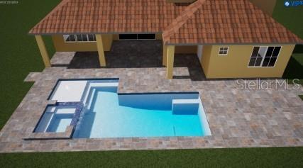 21257 Holmes Circle Venice, FL 34293 - Photo 3 of 3 a view of backyard with kitchen