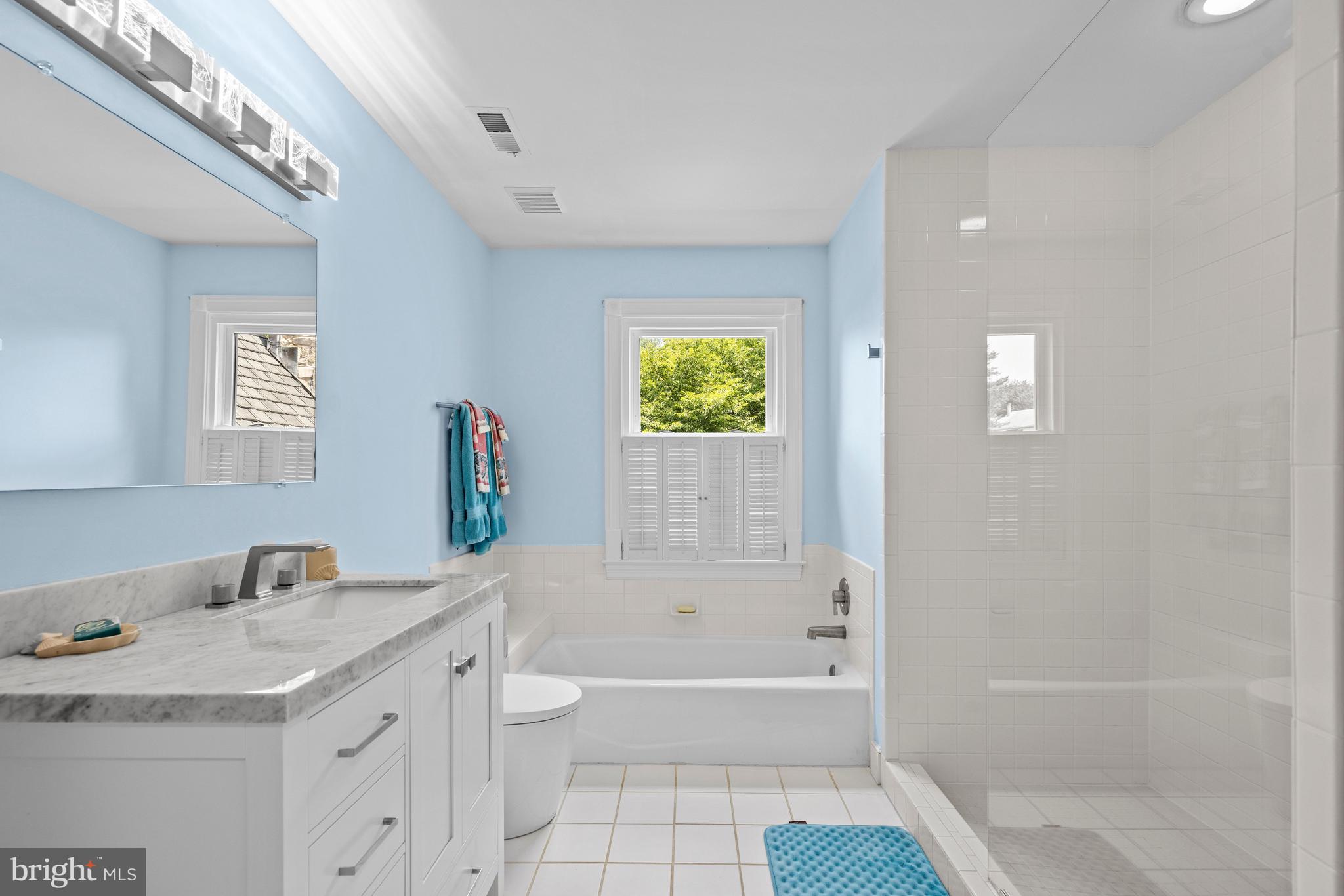 19967 Telegraph Springs Road Purcellville, VA 20132 - Photo 42 of 58 Updated Bath adjacent to Bedroom #2