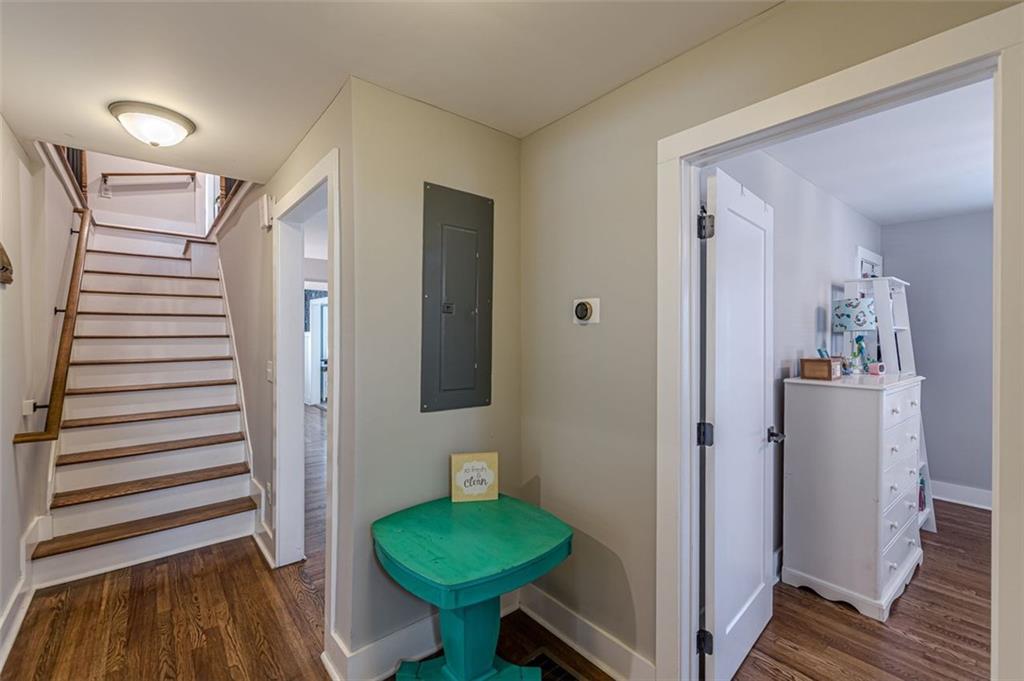 3424 Old Jonesboro Road Atlanta, GA 30354 - Photo 30 of 75 a bathroom with a sink and a mirror