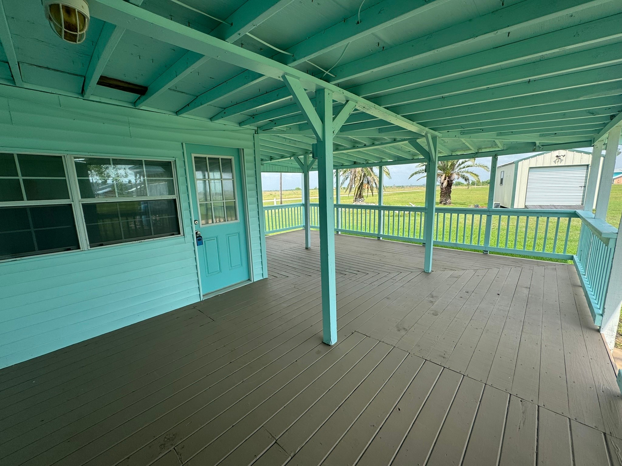 302 2nd Street Palacios, TX 77465 - Photo 36 of 45 a view of backyard with green space
