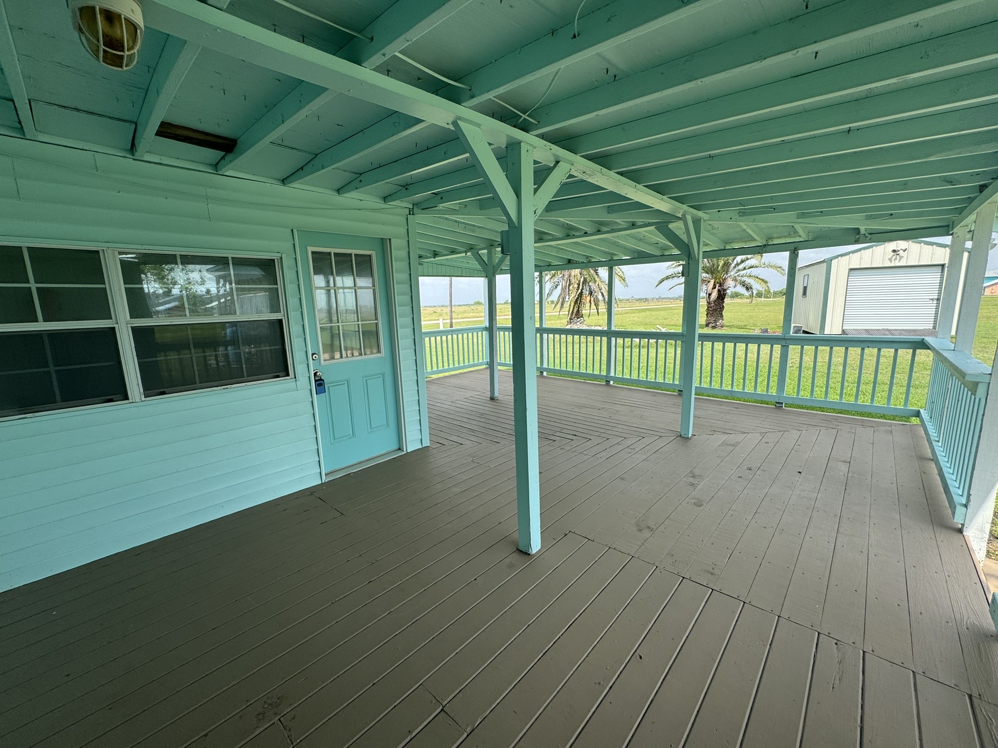 302 2nd Street Palacios, TX 77465 - Photo 36 of 45 a view of backyard with green space