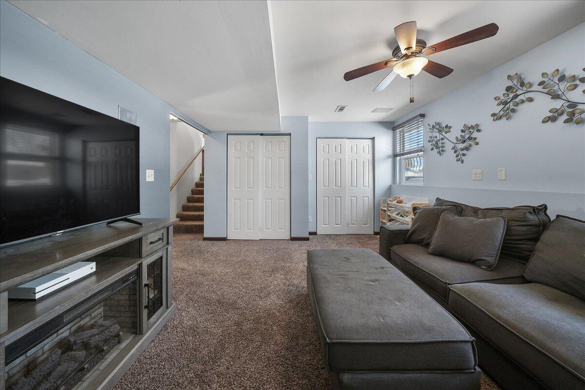 854 Fairview Street Westville, IN 46391 - Photo 14 of 19 a living room with furniture and a flat screen tv