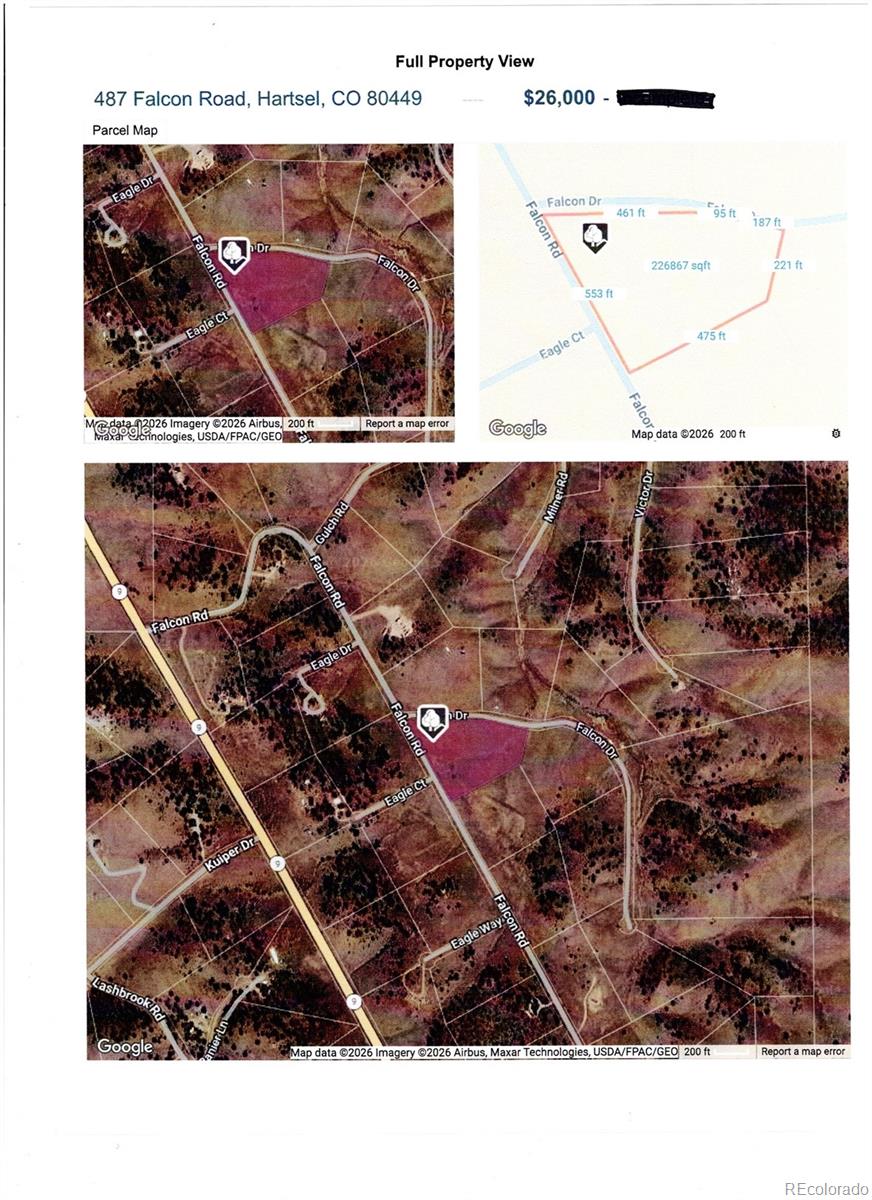 487 Falcon Road Hartsel, CO 80449 - Photo 13 of 13 a bird view of a room