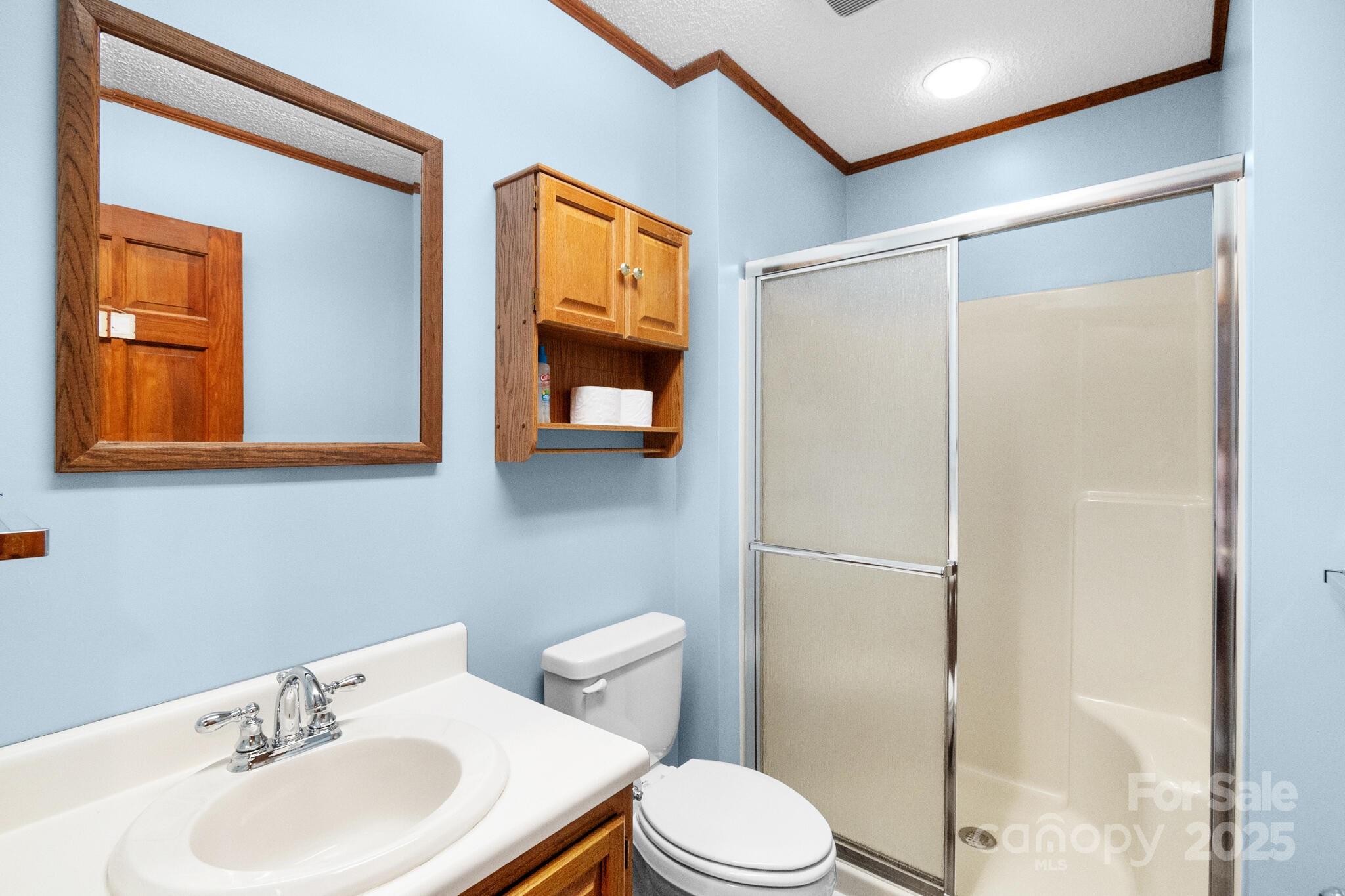 1295 Cattle Ridge Road Cheraw, SC 29520 - Photo 17 of 24 a bathroom with a sink toilet and shower