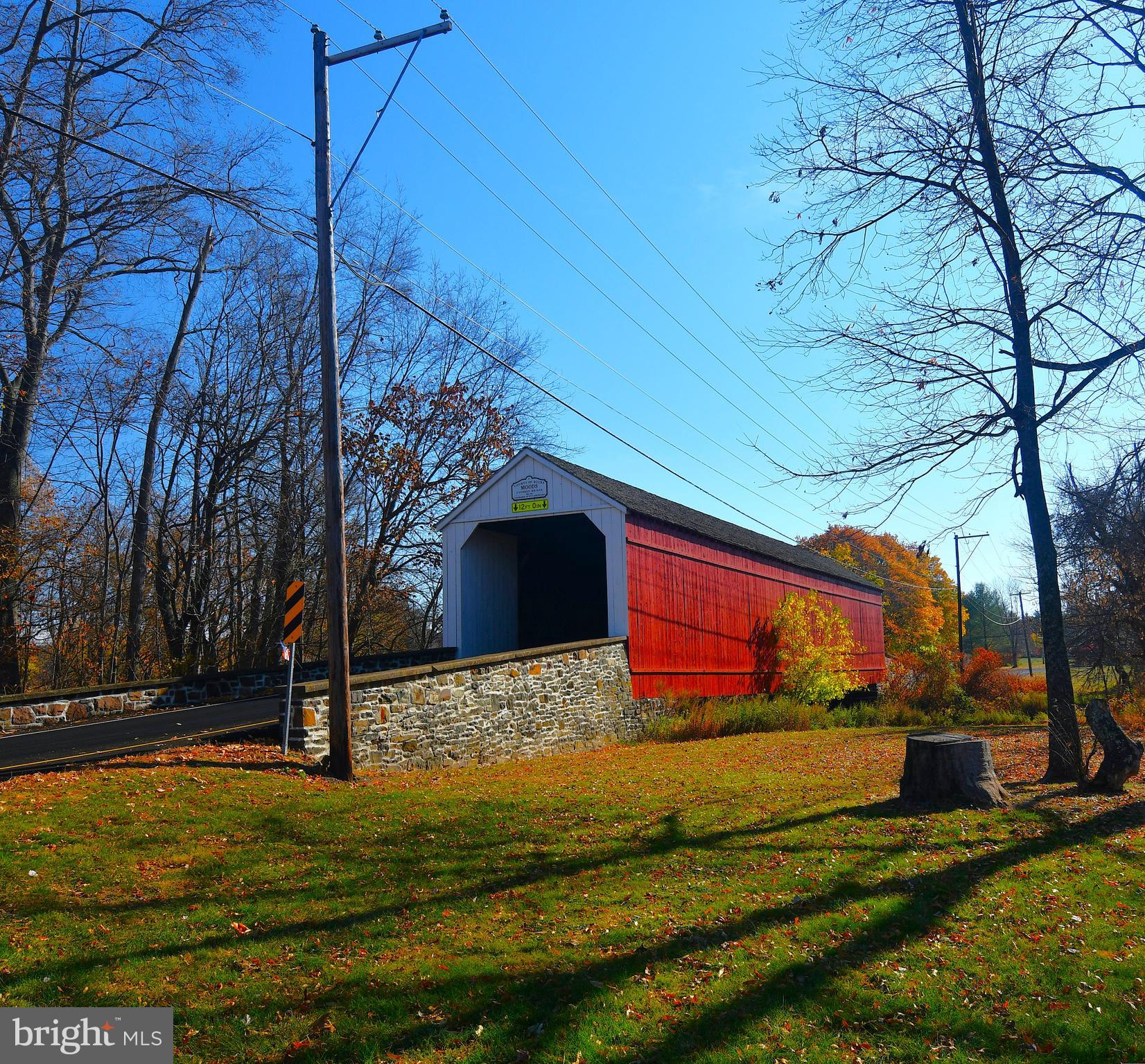 536 Waltham Lane Perkasie, PA 18944 - Photo 35 of 38 Historical Covered Bridge!