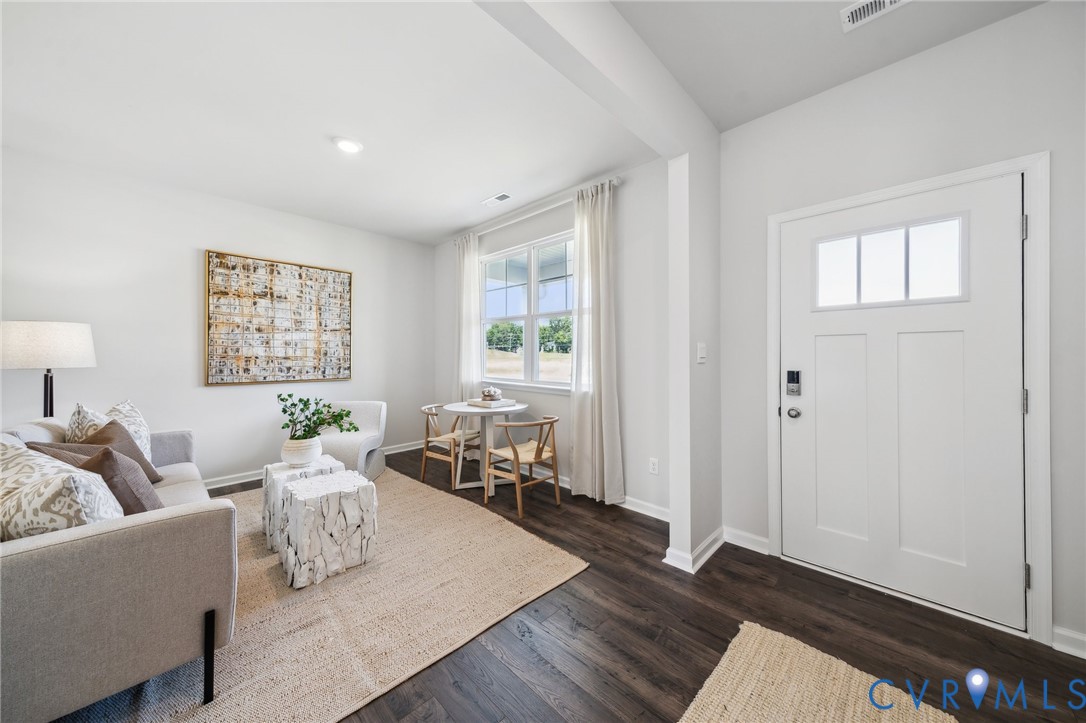16907 Barmer Road Chesterfield, VA 23832 - Photo 14 of 31 a living room with furniture and wooden floor