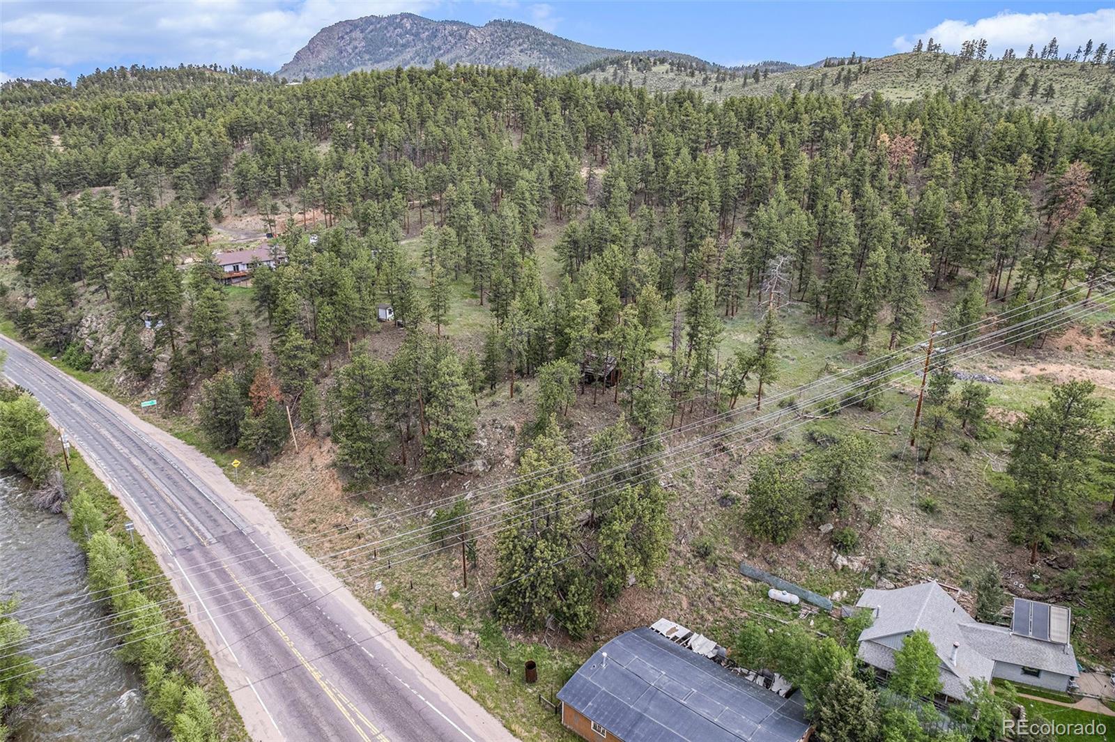 60477 US Highway 285 Bailey, CO 80421 - Photo 2 of 10 a view of a forest with a mountain