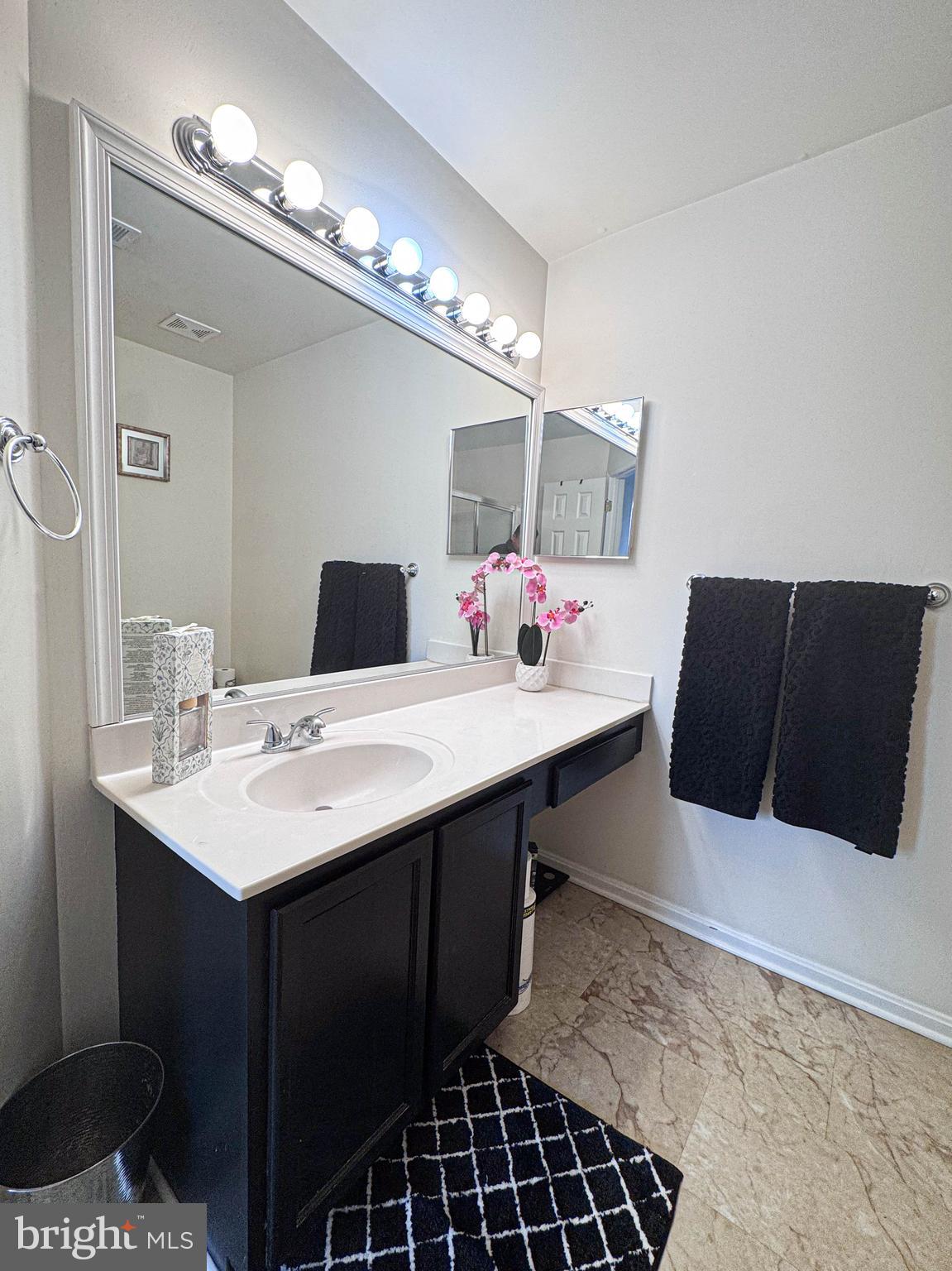 68 Millhaven Court Edgewater, MD 21037 - Photo 28 of 31 a bathroom with a sink and a mirror