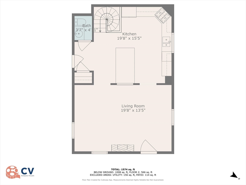 7 Winter Street, Unit 2 Salem, MA 01970 - Photo 40 of 42 a picture of a floor plan