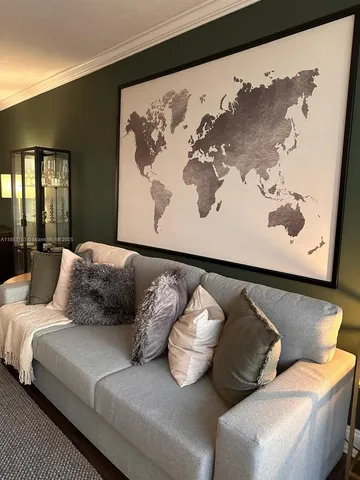 a bed room with a bed and a couch