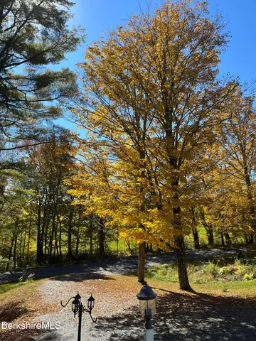 a view of a from a window