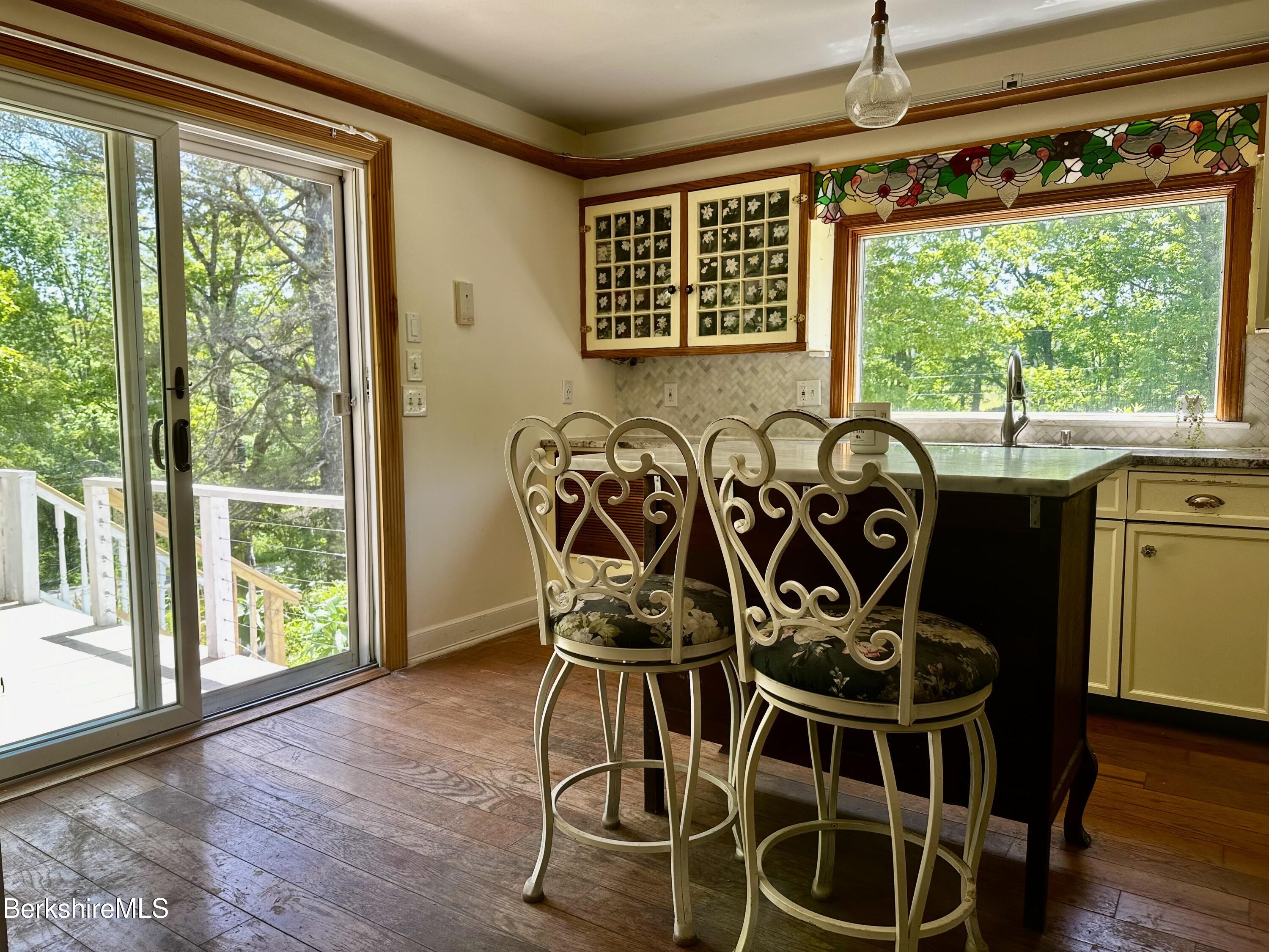 1689 East Windsor Road Windsor, MA 01270 - Photo 5 of 57 Kitchen with sliding door