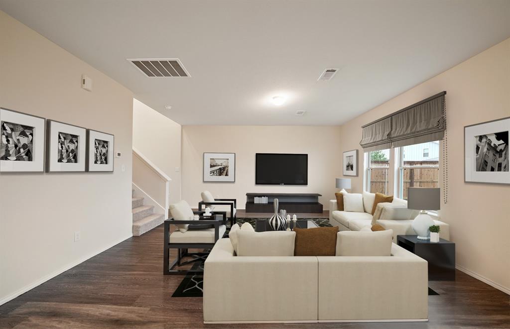 7802 Bent Gale Road Pilot Point, TX 76258 - Photo 6 of 15 *Model Representation - Gathering room with view of main living areas