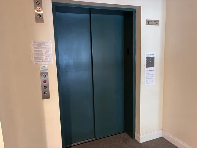 a view of road with trees