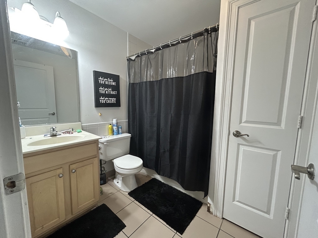25 Alpine Street, Unit 7 Boston, MA 02136 - Photo 8 of 16 a bathroom with a sink toilet and shower