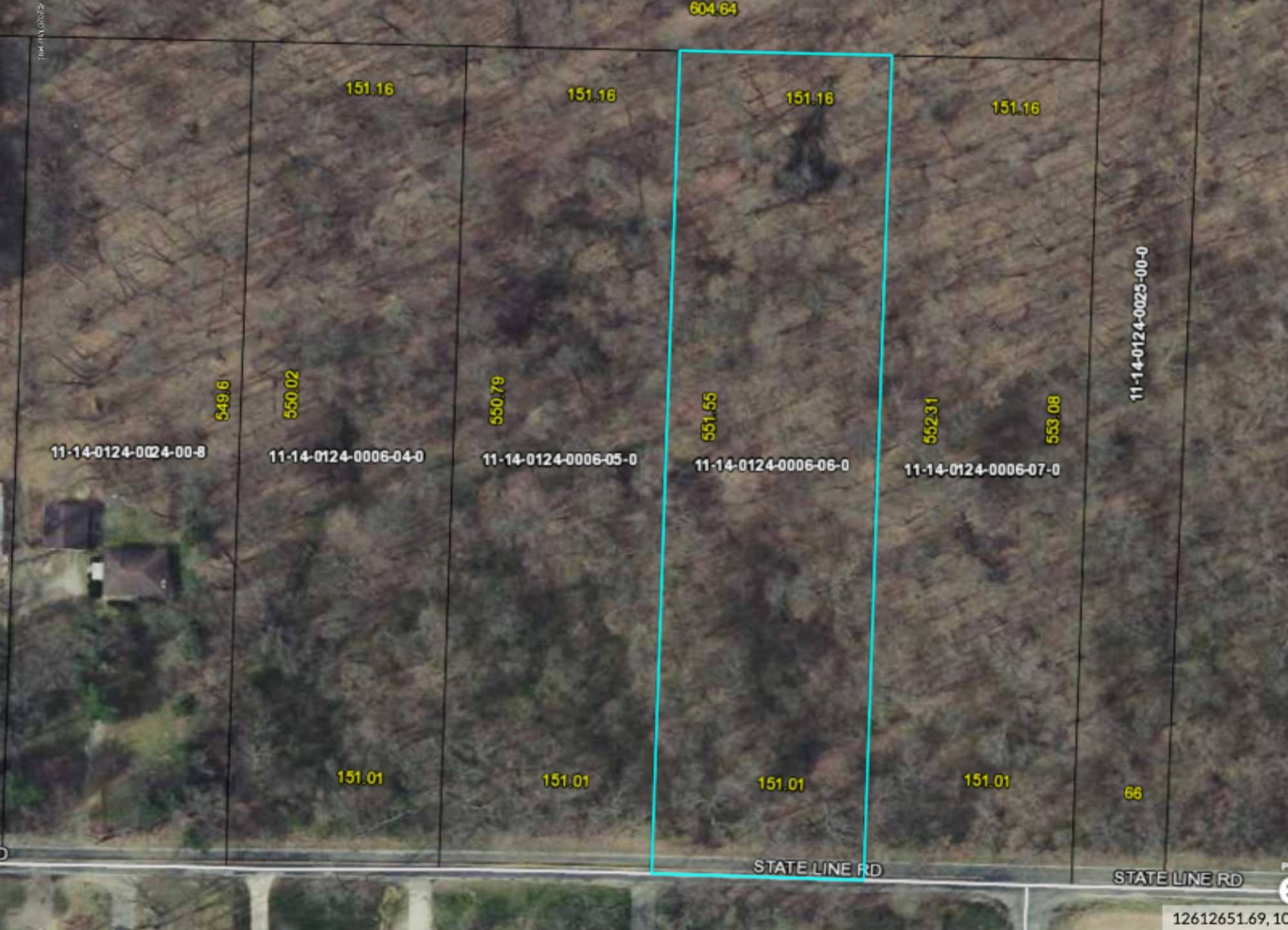 State line Rd lot 3