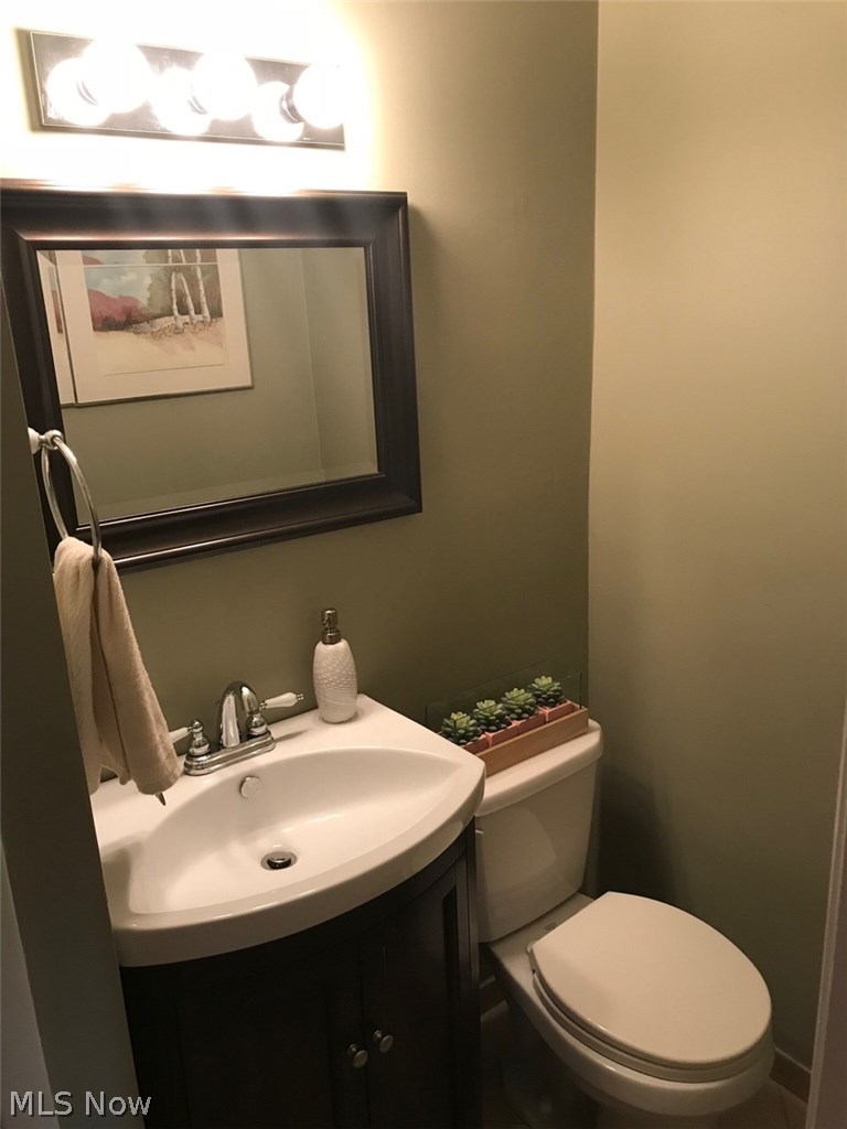 3740 Harris Road Broadview Heights, OH 44147 - Photo 16 of 22 Updated half bath located off the Master bedroom
