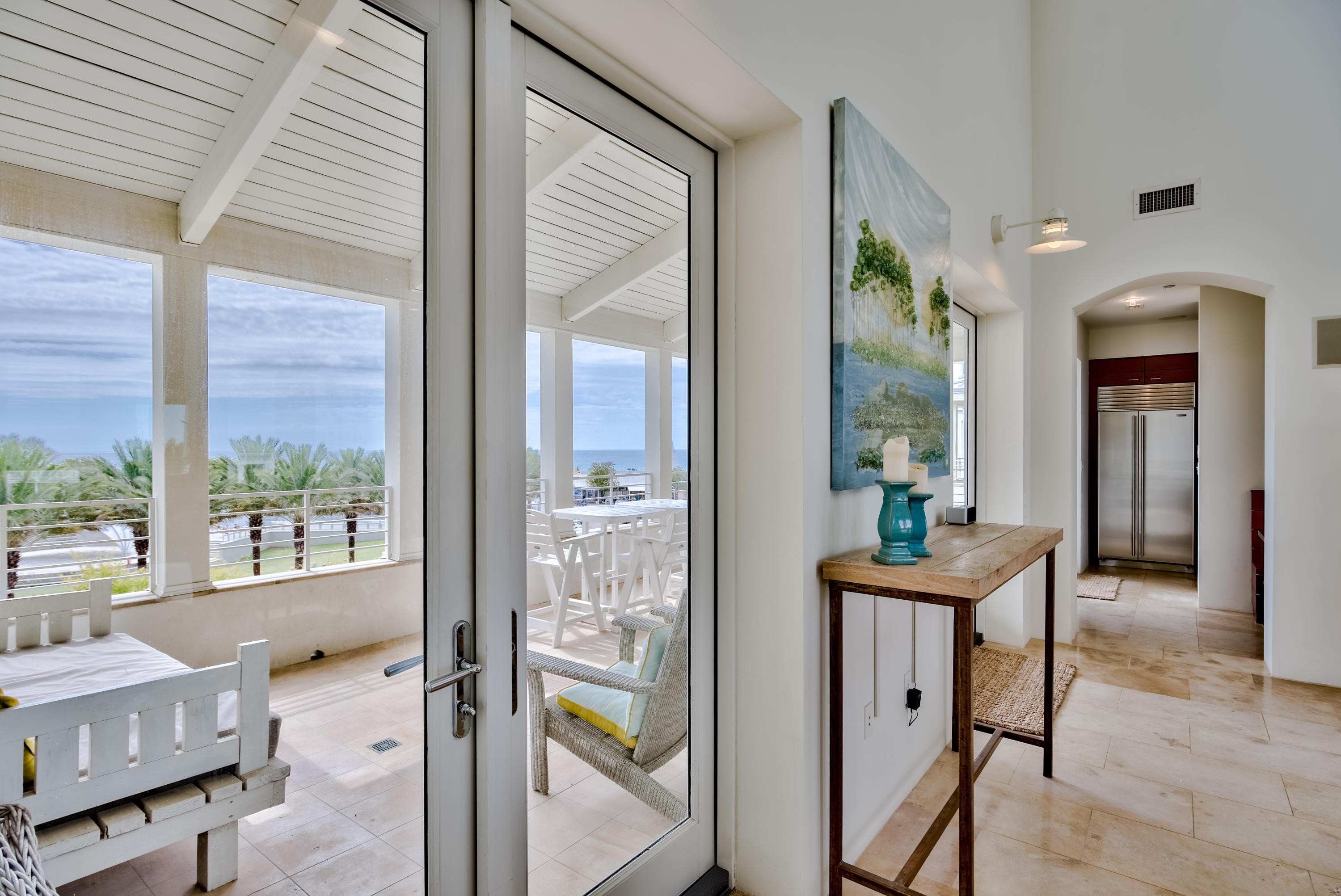 45 Central Square, Unit CP Santa Rosa Beach, FL 32459 - Photo 14 of 40 French doors leading to Porch