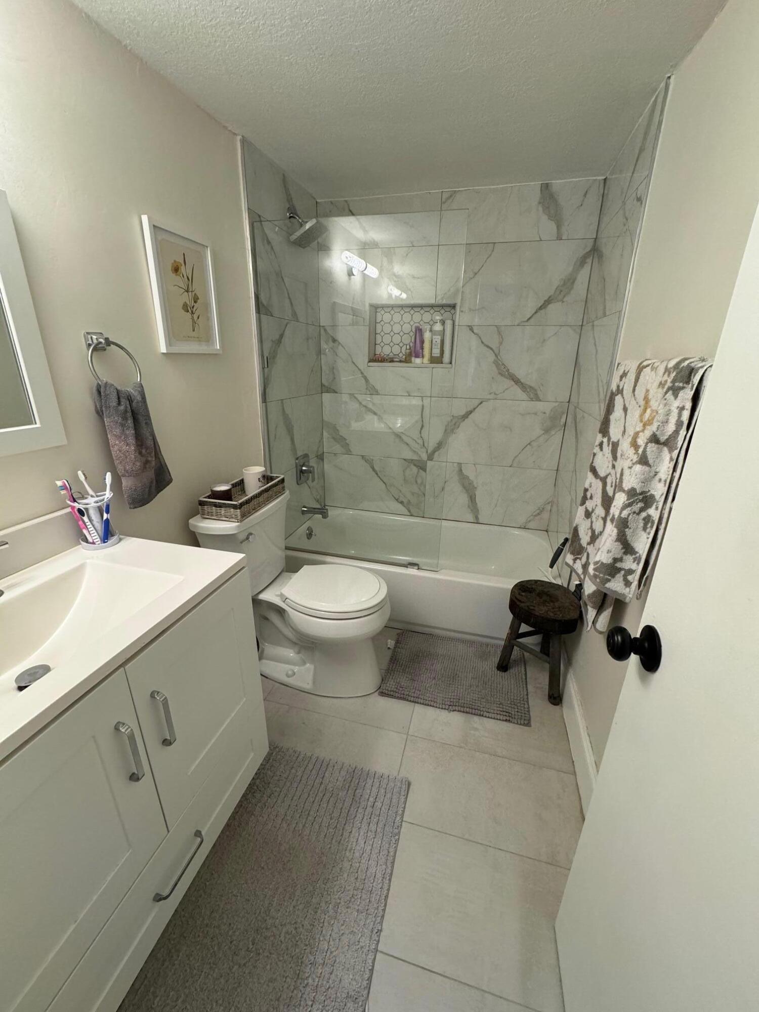 1301 Northwest 12th Avenue, Unit 411A Boca Raton, FL 33486 - Photo 14 of 32 Primary Bathroom