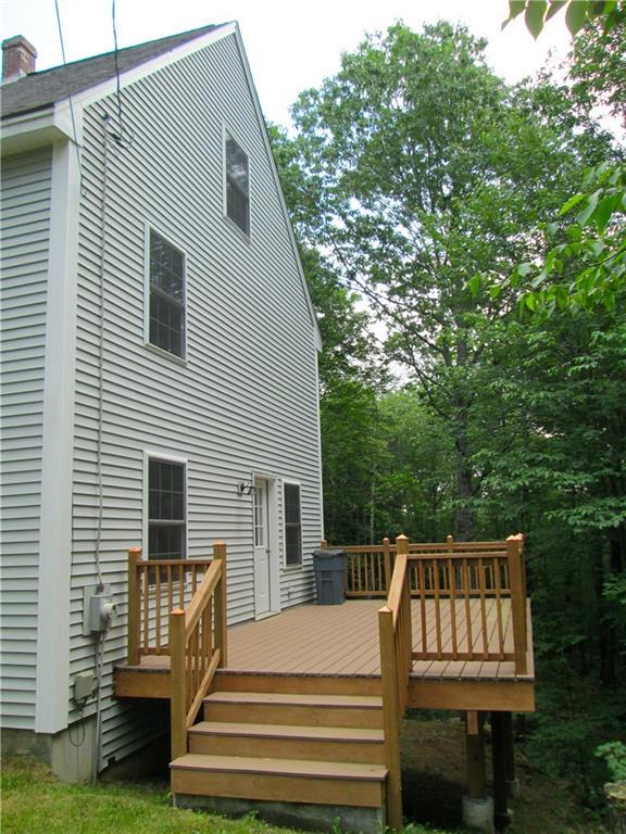 44 North Shore Road Gray, ME 04039 - Photo 19 of 20 Deck off kitchen