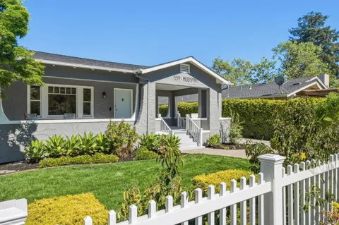 a view of front door and potted plant