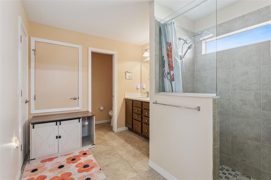 3601 Arlington Ridge Boulevard Leesburg, FL 34748 - Photo 18 of 44 a bathroom with a bathtub sink and mirror